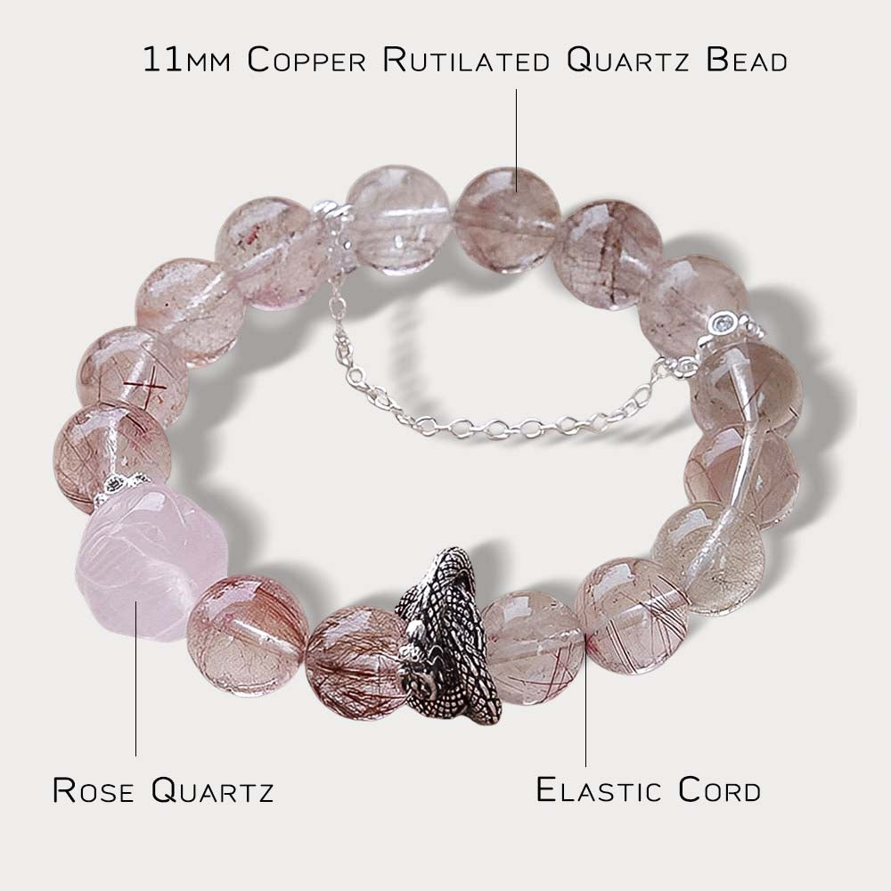 Natural Stone Healing Crystal Bracelet - Emotions and Relationships