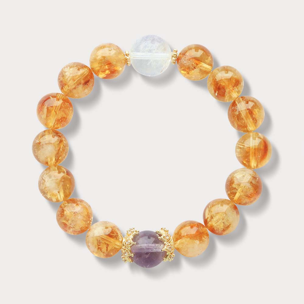 Natural Stone Healing Crystal Bracelet - Inspiration