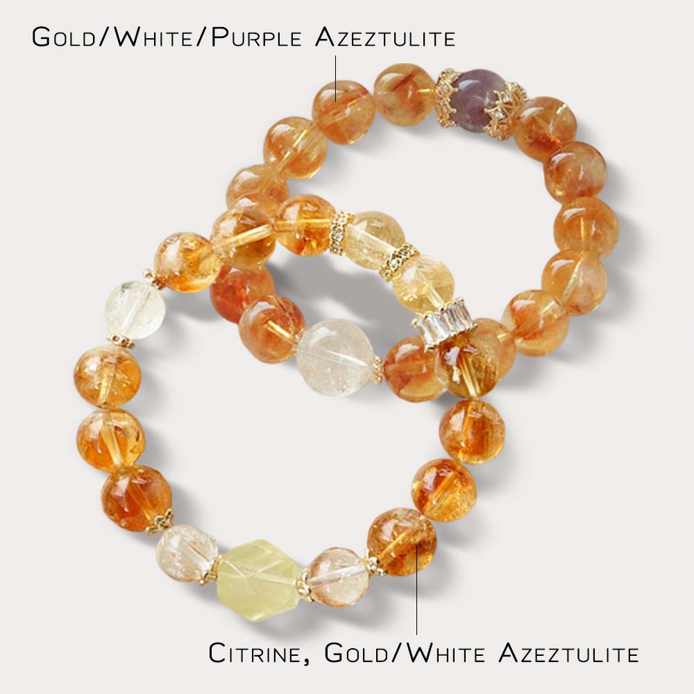 Natural Stone Healing Crystal Bracelet - Inspiration