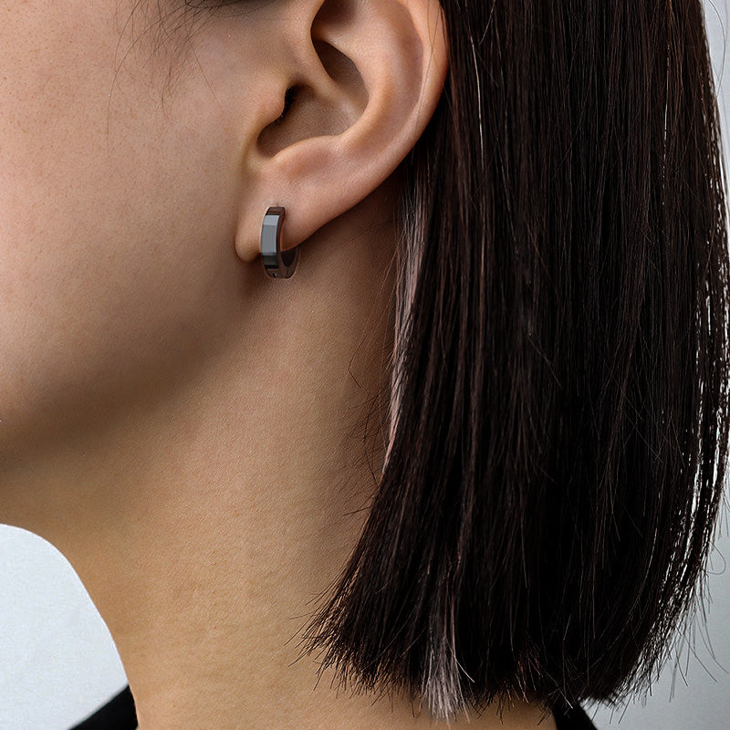 Surgical Steel Huggie Hoop Earrings