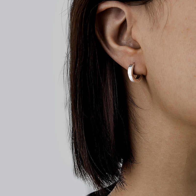 Surgical Steel Huggie Hoop Earrings