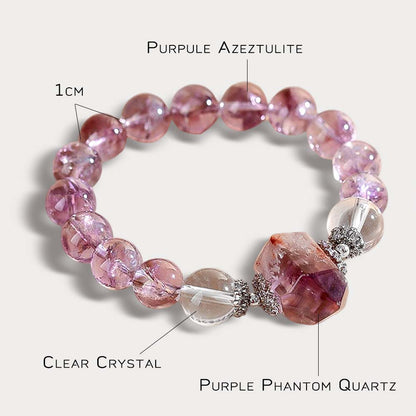 Natural Stone Healing Crystal Bracelet - Positive Energy